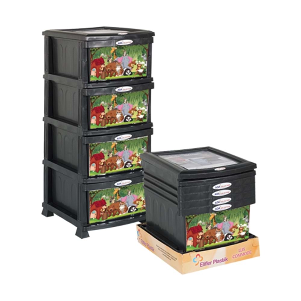 SİYAH KOMİDİN RENKLİ ÇEKMECE