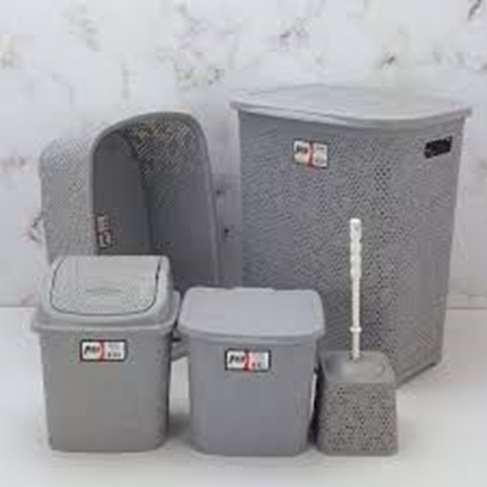 ASİL BANYO SETİ 5 PARÇA