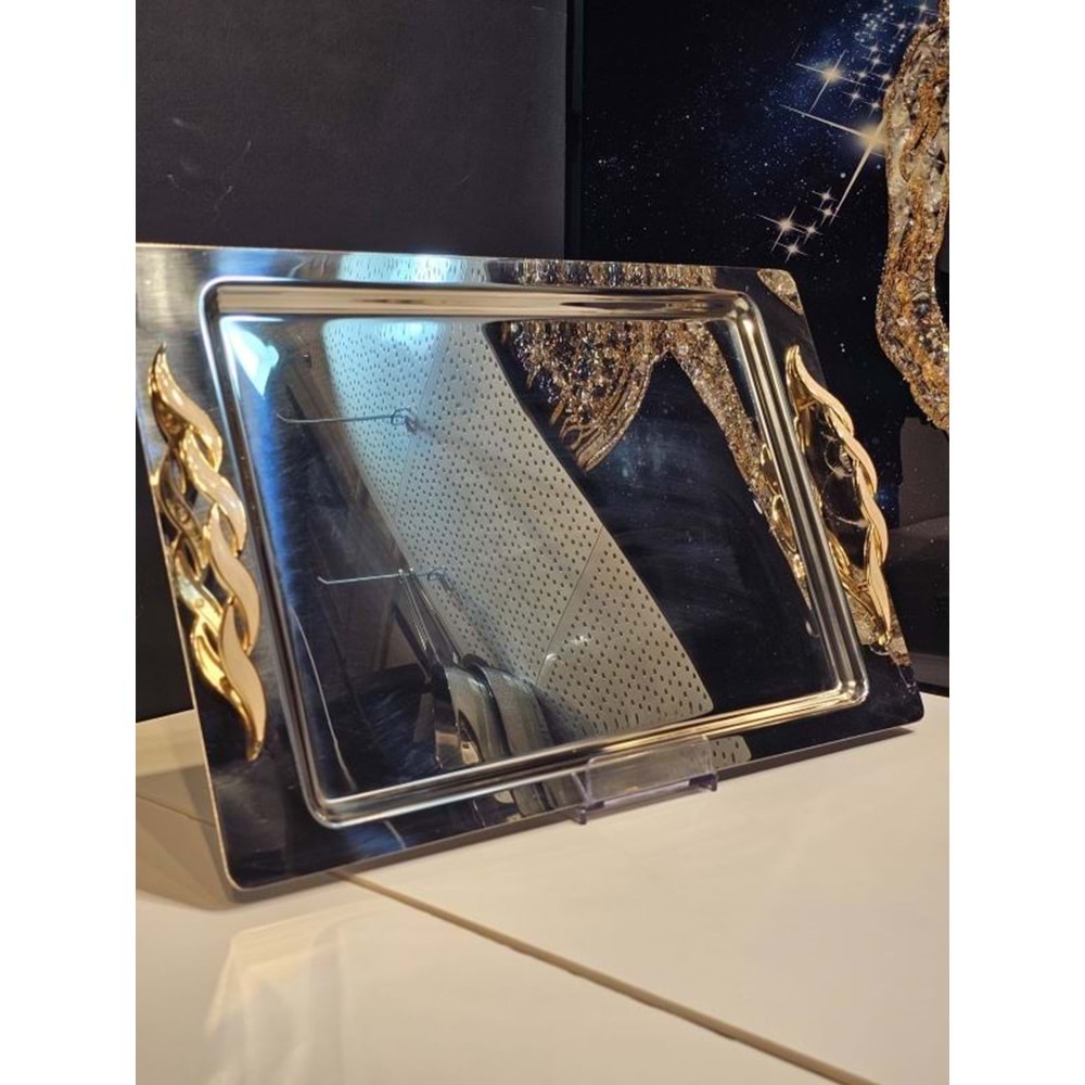 ÖZ LİFE ÇİĞDEM TEPSİ LAZER DESEN