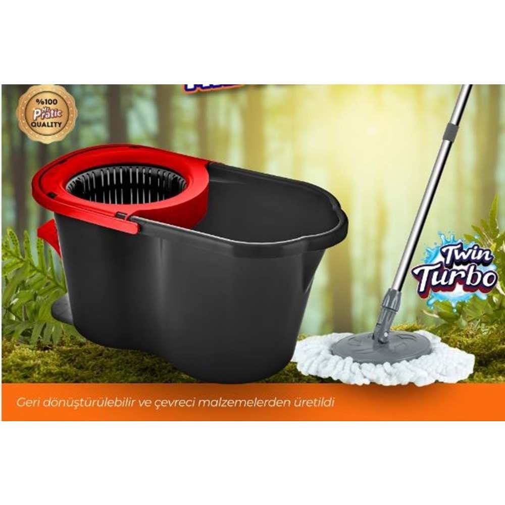 MR PRATİC TWİN TURBO PEDALLI TEMİZLİK SETİ 19LT