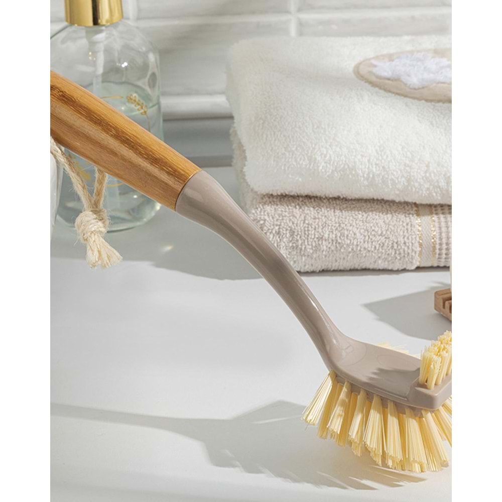 IVORY BAMBU SAPLI ÇİFT BAŞLI TEMİZLİK FIRÇASI 144*