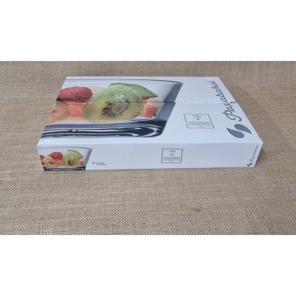 PAŞABAHÇE 53142 CİTY KASE 6LI