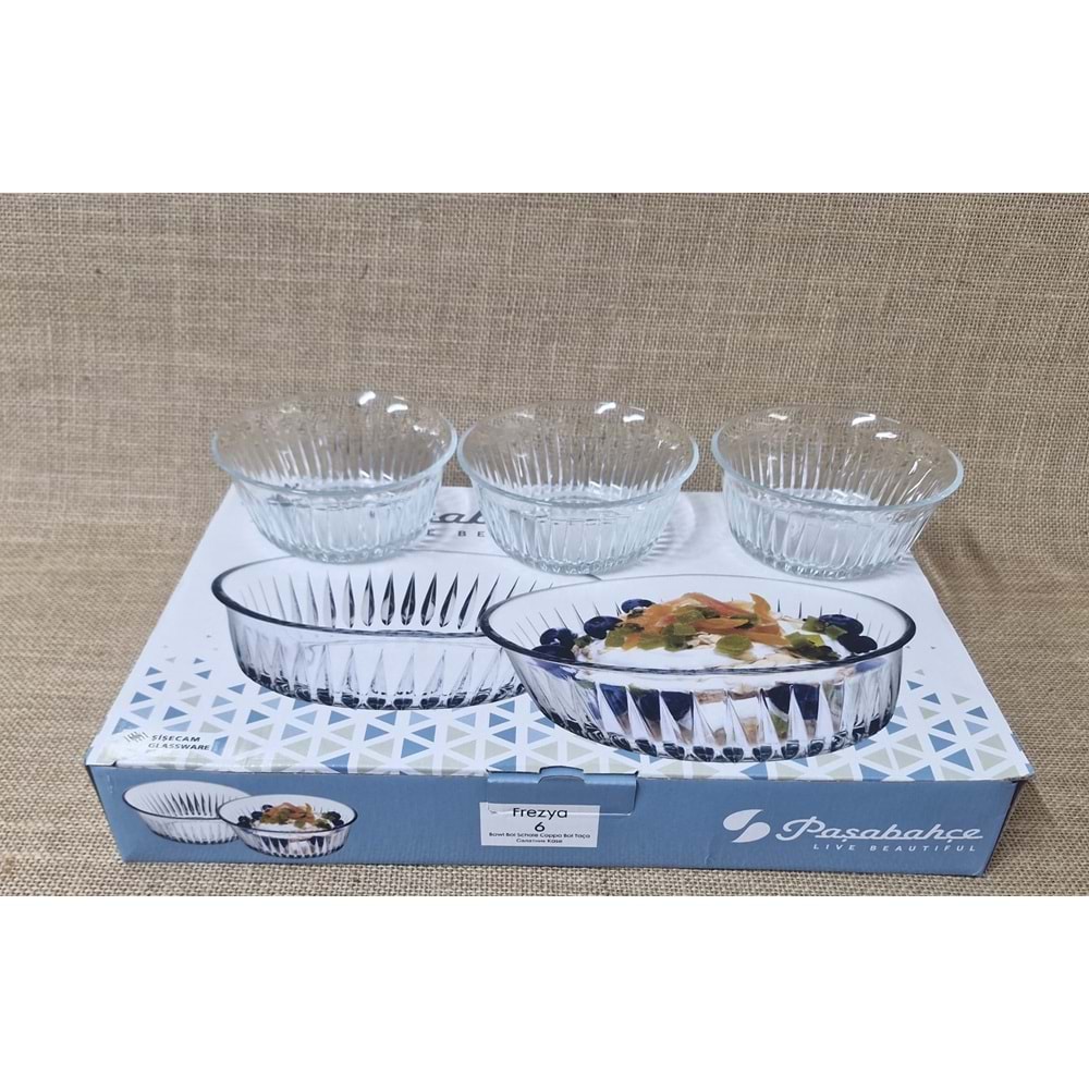 PAŞABAHÇE 530156 FREZYA KASE 6LI