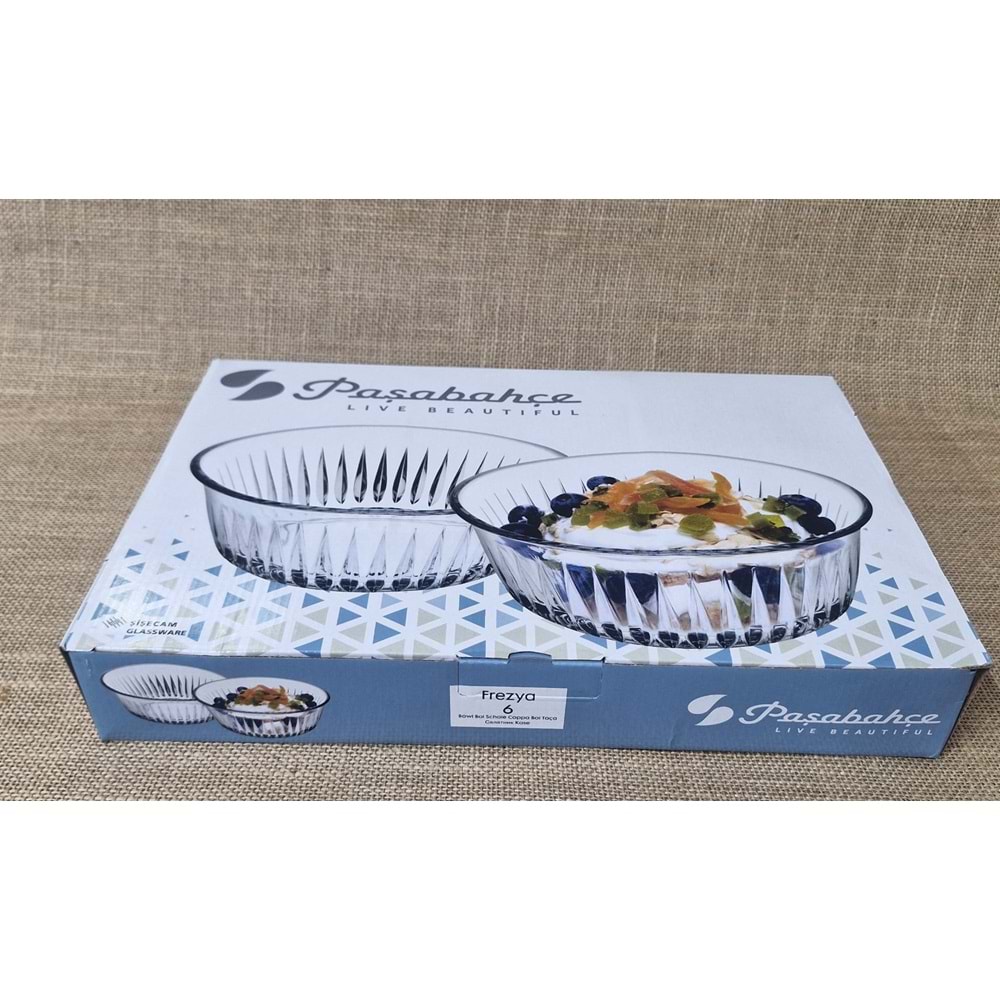 PAŞABAHÇE 530156 FREZYA KASE 6LI