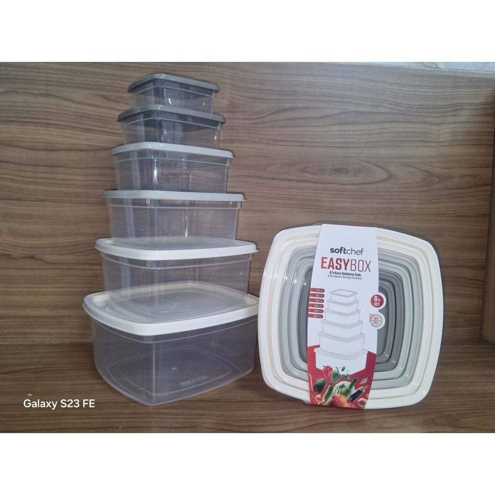SOFTCHEF 6LI SAKLAMA KABI