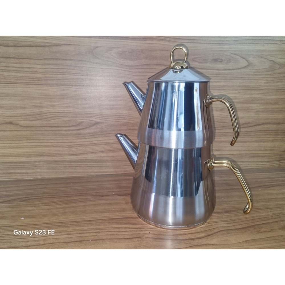 ALETTA PRİZMA ÇAYDANLIK 430 GOLD KULP