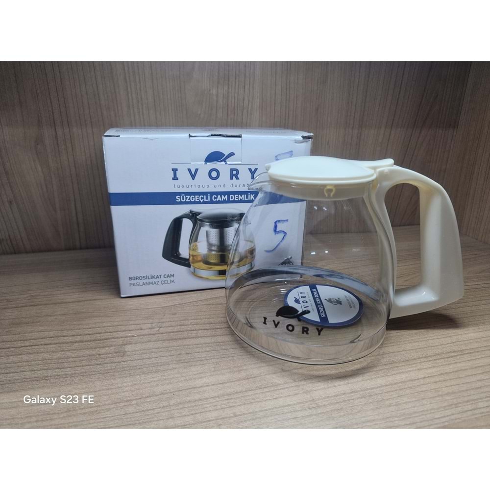 IVORY CAM DEMLİK 1100 ML