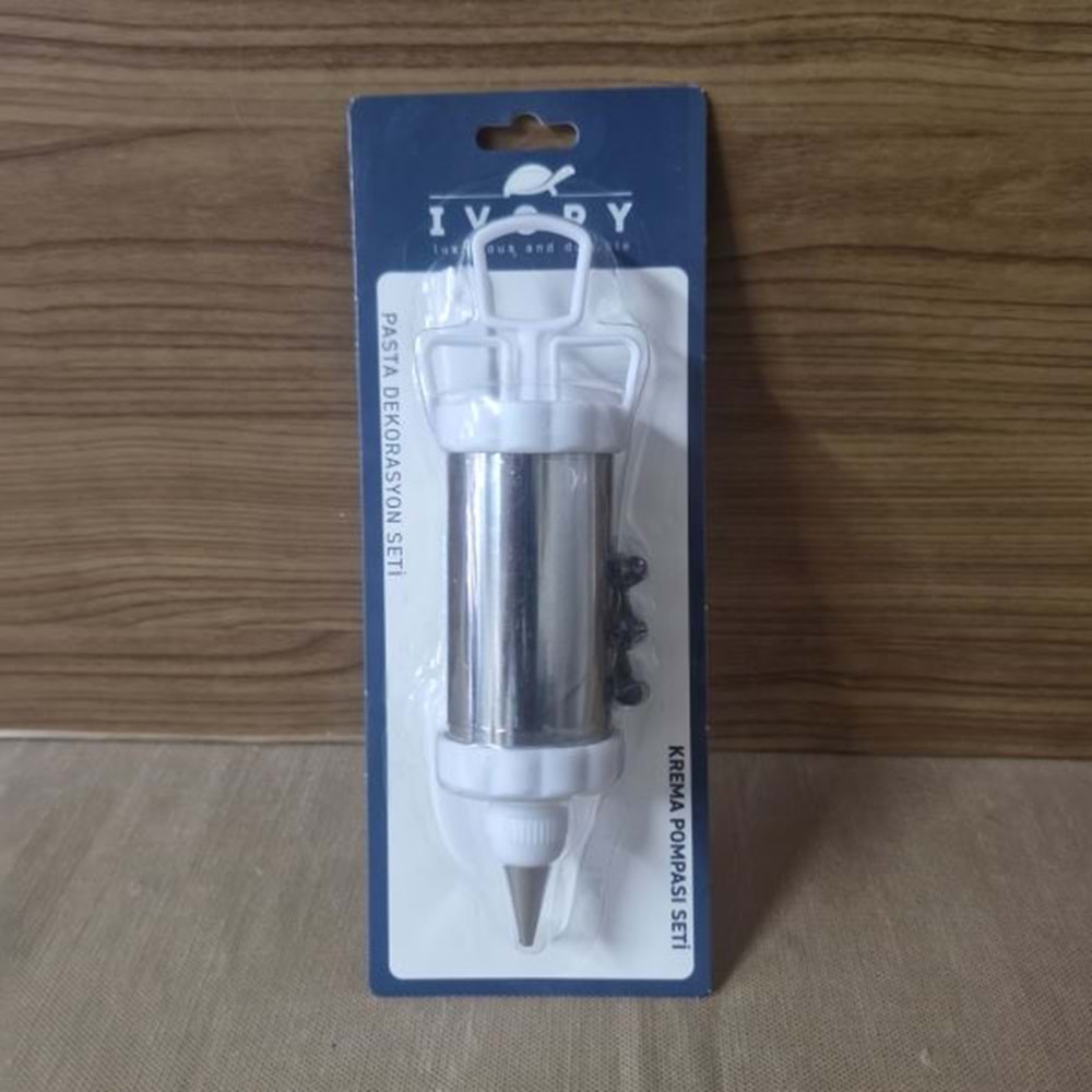 IVO-PST207 IVORY KREMA POMPASI SETİ