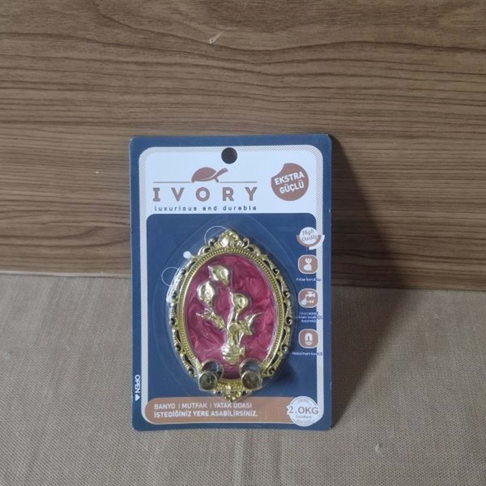 IVO-ASK149 IVORY DEKORATİF YAPIŞKANLI ASKI