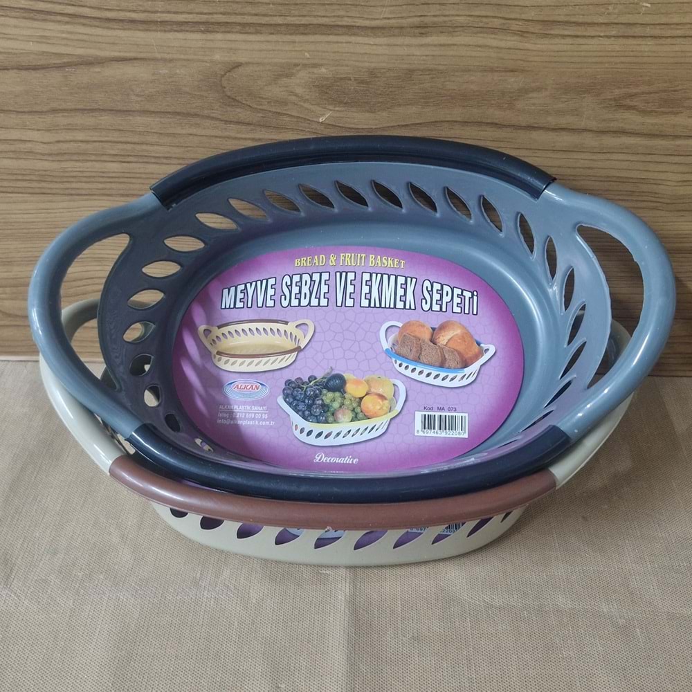 ALKAN MA073 OVAL EKMEKLİK