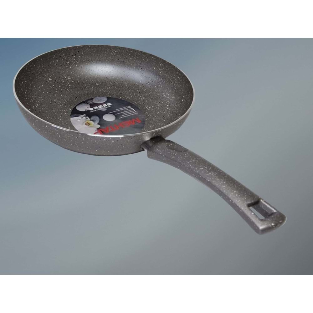 MEHTAP GRİ GRANİT SAPLI TAVA NO 24