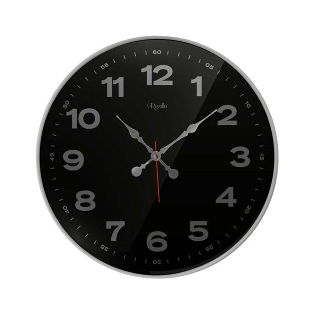 120-071 PLEKSİ SAAT 40 CM İÇİ BEJ-KAHVE