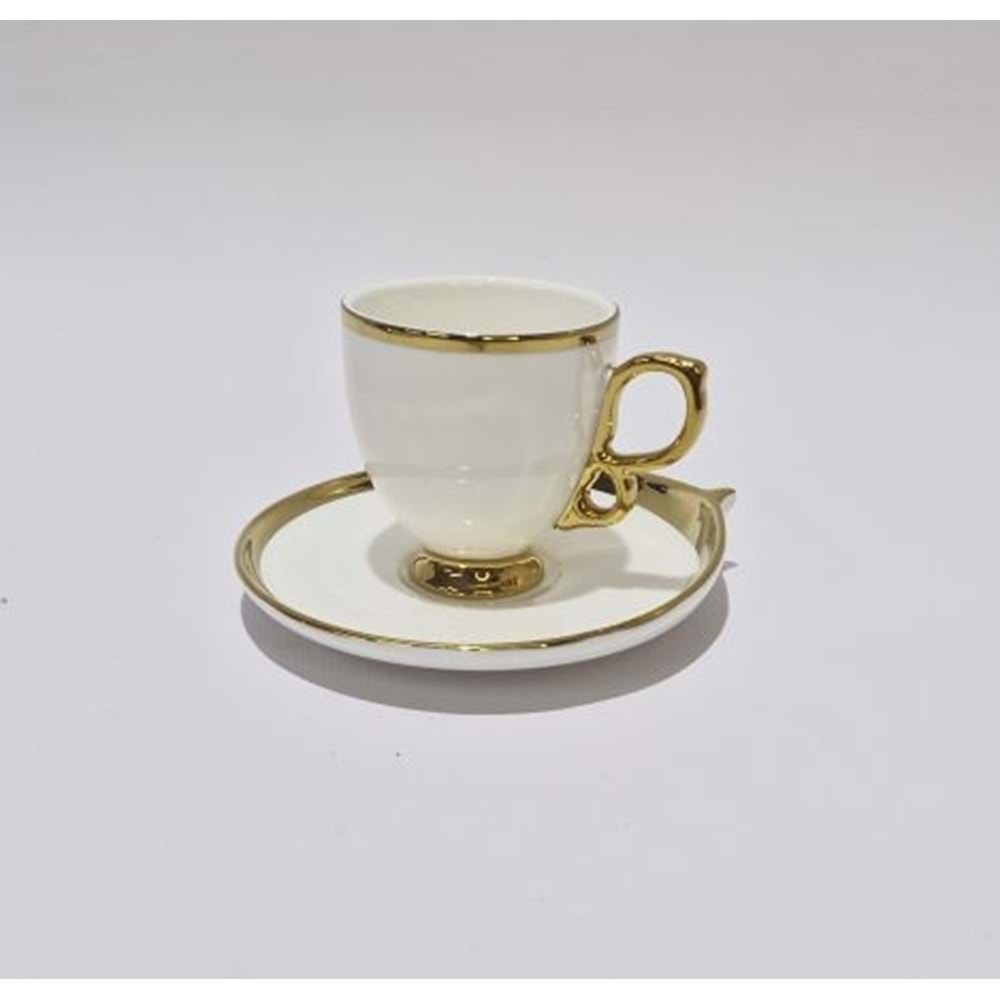 TEKBİR TKB574 YALDIZLI KAHVE FİNCAN