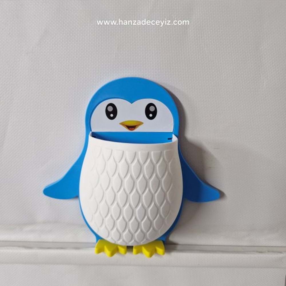 PENGUEN ORGANİZER YAPIŞKANLI DİŞ FIRÇALIK
