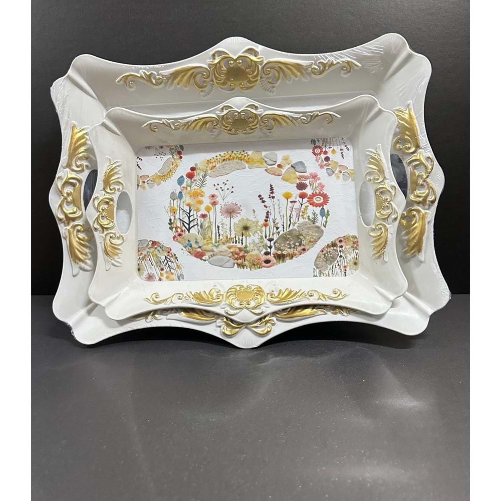 İSRA 2Lİ OTANTİK TEPSİ