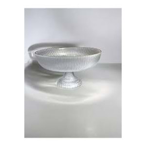 24 CM DORİC AYAKLI CAM SUNUMLUK*4