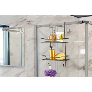 LZR-528 ASKILI DUŞAKABİN RAFI 2 renk