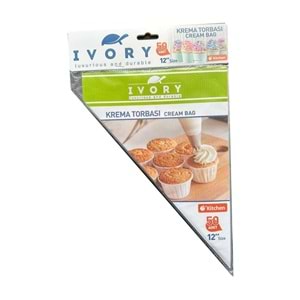 IVORY 100LÜ KULLAN AT KREMA TORBASI M