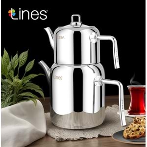 LİNES MERCAN ORTA BOY ÇAYDANLIK METAL KULP