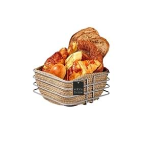 HASIR EKMEK SEPETİ METAL