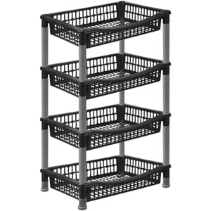 KÖŞELİ SEBZELİK 4 KAT