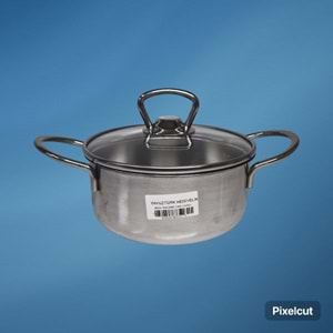 14 CM CAM KAPAKLI TENCERE