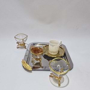 DGL 7 AYAKLI SADE ÇİZGİLİ LOKUMLUK