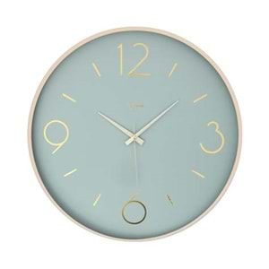 120-071 PLEKSİ SAAT 40 CM İÇİ BEJ-KAHVE