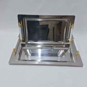 ASLAN 2Lİ ÇAY TEPSİ SET