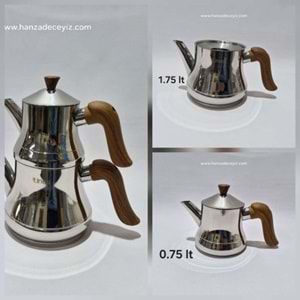 LİNES NAZ ORTA BOY ÇAYDANLIK AHŞAP KULP