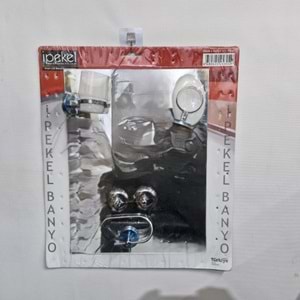 İPEKEL KROM AYNA SET