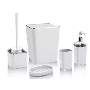 LOSSA 5Lİ KARE MOBLEN BANYO SETİ MA007