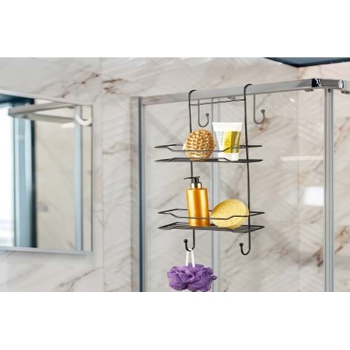 LZR-528 ASKILI DUŞAKABİN RAFI 2 renk