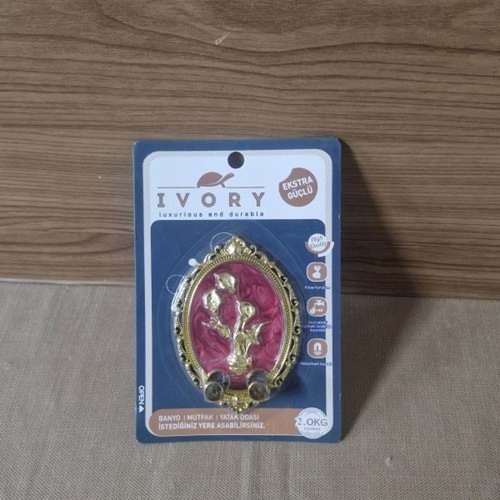 IVO-ASK149 IVORY DEKORATİF YAPIŞKANLI ASKI