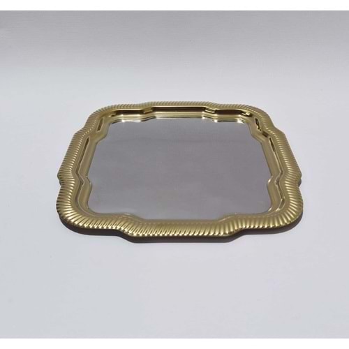 TIRTIKLI TEPSİ KENAR GOLD