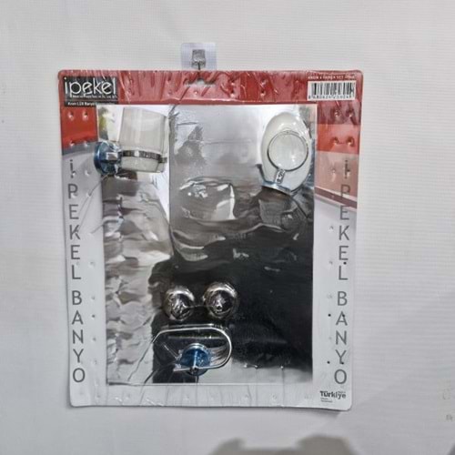 İPEKEL KROM AYNA SET