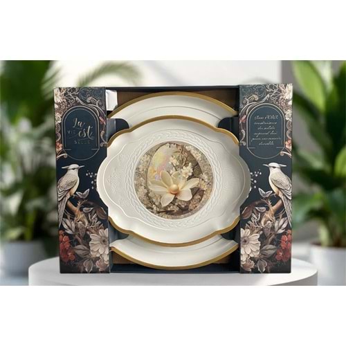 İSRA LUNA 2Lİ TEPSİ