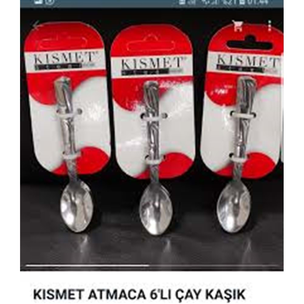 ATMACA 6LI ÇAY KAŞIĞI