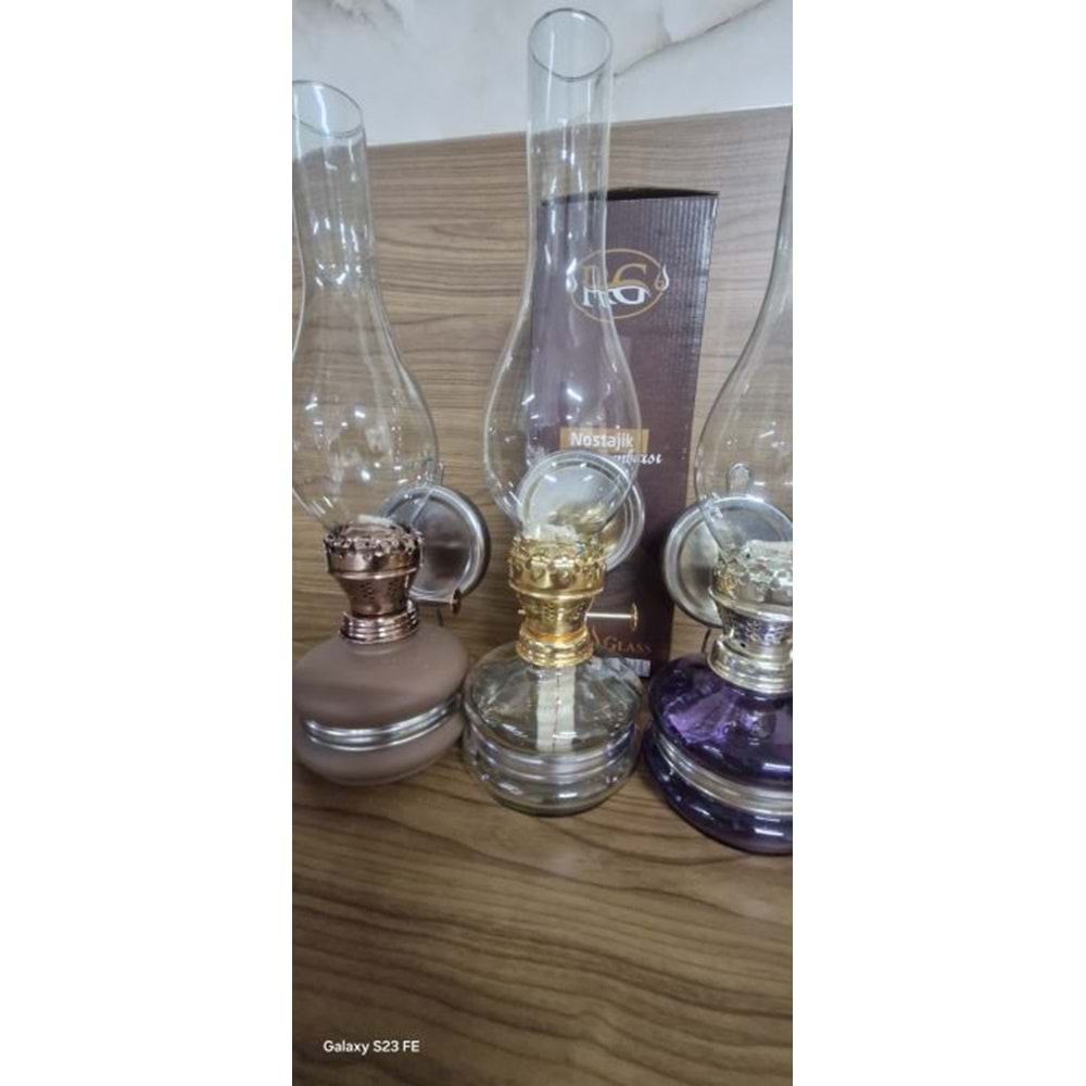 GAZ LAMBASI KLASİK RENKLİ