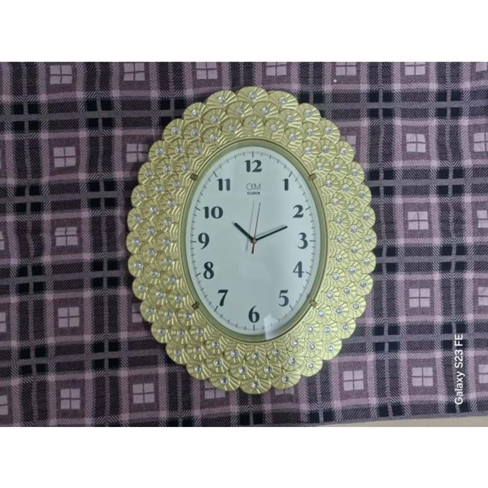 TAŞLI OVAL YUVARLAK SAAT