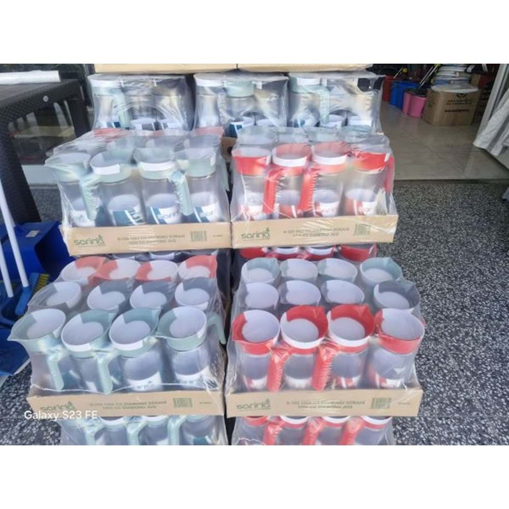SARİNA SÜRGÜLÜ KAPAK SÜRAHİ