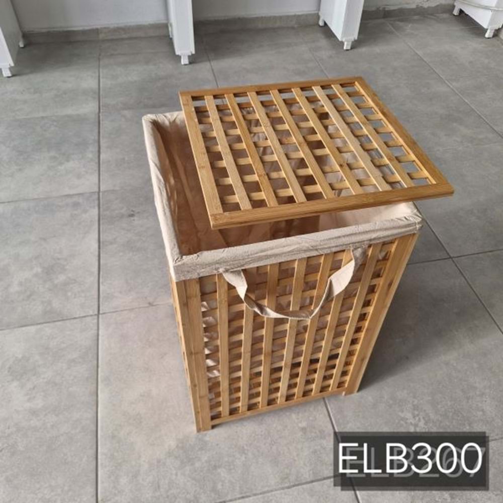 ELBİS HOME ELB300 BAMBU KİRLİ ÇAMAŞIRLIK