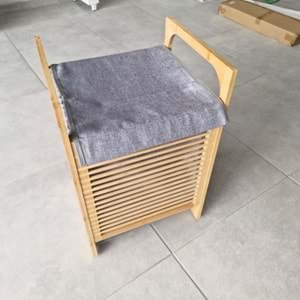 ELBİS HOME ELB295 BAMBU KİRLİ ÇAMAŞIRLIK