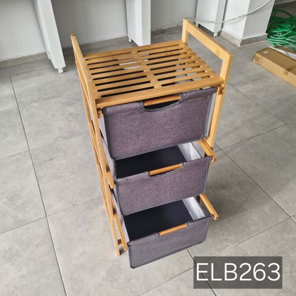ELBİS HOME ELB263 3 KATLI ÇOK AMAÇLI SEBZELİK